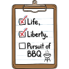 Life Liberty BBQ Checklist