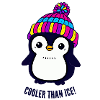 Pinguin mit dem bunten Hut