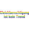 Equality is not a trend