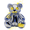 Graffiti Bear Metal Neon Street Art