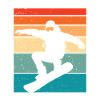 Snowboard rétro