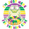 King Cake Mardi Gras Aligator