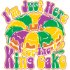 King Cake Mardi Gras