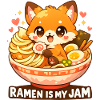 Kawaii Ramen Cat