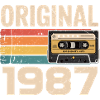 Originales 1987er Retro-Jubiläum