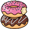 Sweet Stack Donuts Pop Art