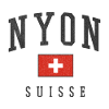 Nyon Suisse Flag Graphic