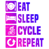 Classic road bike motif