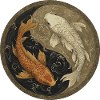 Koi Yin-Yang Locket