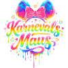 Karneval Maus Kostüm Lustig Fasching Party