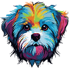 Dog Comic Dog Head