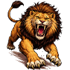 Fierce Lion Comic