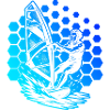 A motif just for windsurfing
