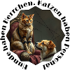 Cats Dog Friendship in Geometry Frame