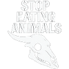 Stop Eating Animals Skull