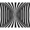 Optical Striped Tunnel