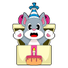 Cat Birthday Cake