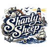 Shanty Sheep Nautical Graphic