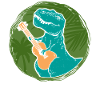 Hawaiian Ukulele Uke T-Rex
