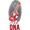 Hawaiian Ukulele Uke Fingerprint
