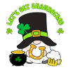 Lets Get Shamrocked Leprechaun Tee