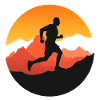 Running – Symbol of freedom - trail logo