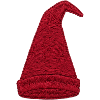 Chapeau de gnome brodé (imprimé)