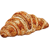 Croissant brodé (imprimé)