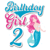 2nd Birthday Mermaid