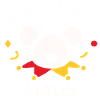 Karnevalsmaus Süßes Faschings-Motiv Geschenk
