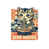 Cats Ramen Noodle Japanese Anime
