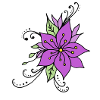Fleur hibiscus 