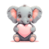 Kleiner Elefant Herzzauber