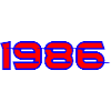 1985 Neon Retro Graffiti