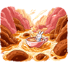 Kuscheltee im Lava-Tal