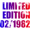 44e anniversaire Édition Limitée 02/1982