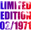 55th Birthday Limited Edition 02/1971