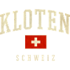 Kloten Switzerland Retro Logo