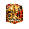 England Heritage Tea Badge