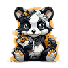 Panda Robo with building tools