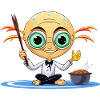 Zen Extraterrestrial Meditator
