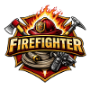 Firefighter Hero Emblem Fire Brigade
