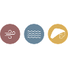 Bunte Icons Kite