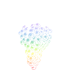Grapes Rainbow Motif
