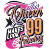 99th Birthday Queen