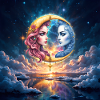 Lunar Duality in Love