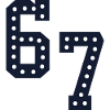 Number Lights 67