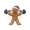 Gingerbread Man STARKE BACKWARE Funny