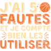 J’ai cinq fautes humour basketball