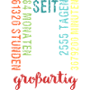 Great for 7 years - birthday seven 7.